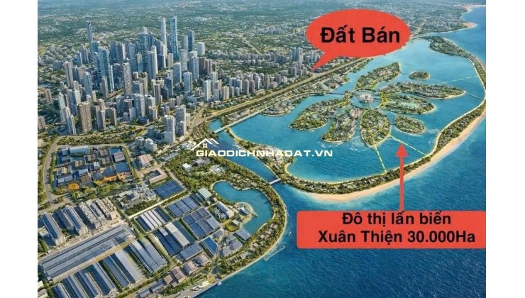 Cơ hội đầu tư đón sóng siêu dự án nghỉ dưỡng Xuân Thiện, sát bãi tắm, khu KT Ninh Cơ chỉ với 1,5 tỷ