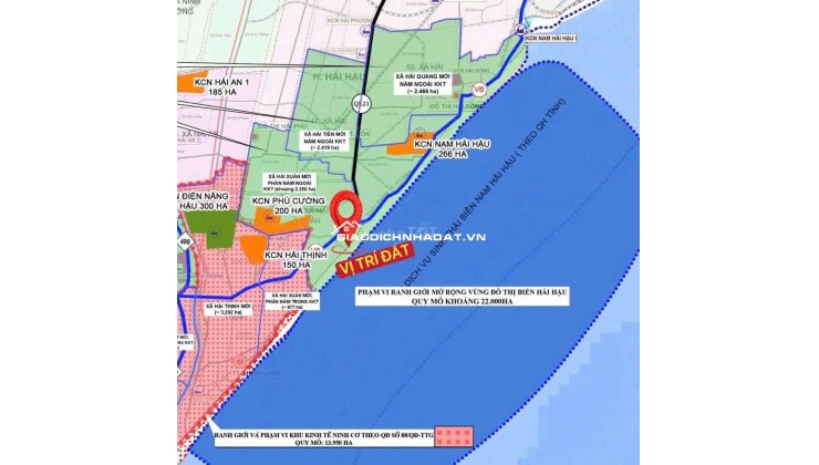 Cơ hội đầu tư đón sóng siêu dự án nghỉ dưỡng Xuân Thiện, sát bãi tắm, khu KT Ninh Cơ chỉ với 1,5 tỷ