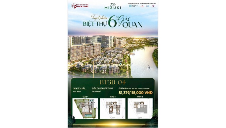 Biệt Thự Hạng Sang The Mizuki - Chiết Khấu Khủng 6.9 Tỷ - Nhận Nhà 11/2026
