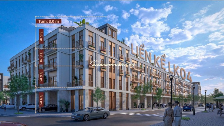 Nhà mới 100%,gần VinCom,sổ hồng thổ cư,sở hữu lâu dài 4,5 tầng thiết kế phong cách Châu Âu cao cấp