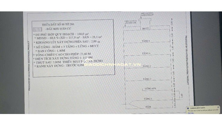 (Tin thật 100%) Bán nhà 146m2 (5x28) mặt tiền Tân Sơn - Xây 8 lầu - Rẻ hơn TT 20% - HH MG