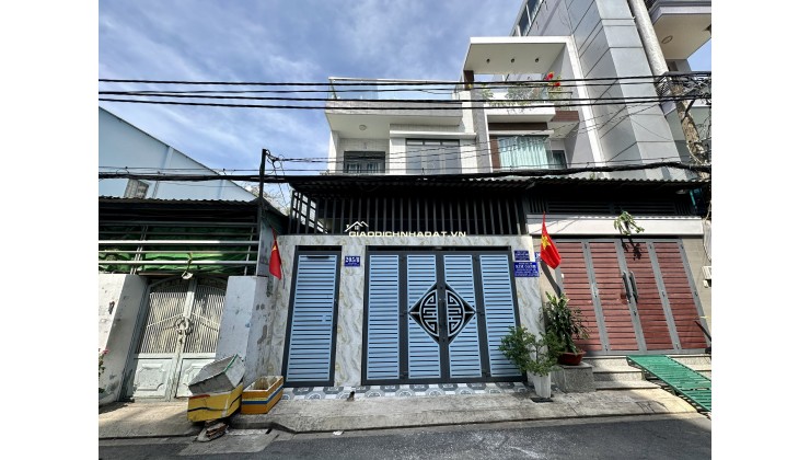 (Tin thật 100%) Nhà đẹp 117m2 Thoại Ngọc Hầu - Hẻm 6m - Cách phố 35m - Rẻ hơn TT 20%- HHMG