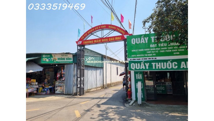 Vợ ck em cần bán mảnh đất full thổ cư- Đoài Phương, Sơn Tây, HN (Em không tiếp  kinh doanh, cần tìm khách mua ạ)