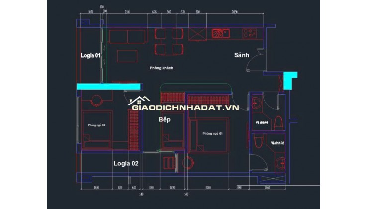 BÁN CĂN HỘ CHUNG CƯ RUBY PARK PHÚC LỢI, 73.3M2 CHỈ 5 TỶ 195 TR. LH:0988011195