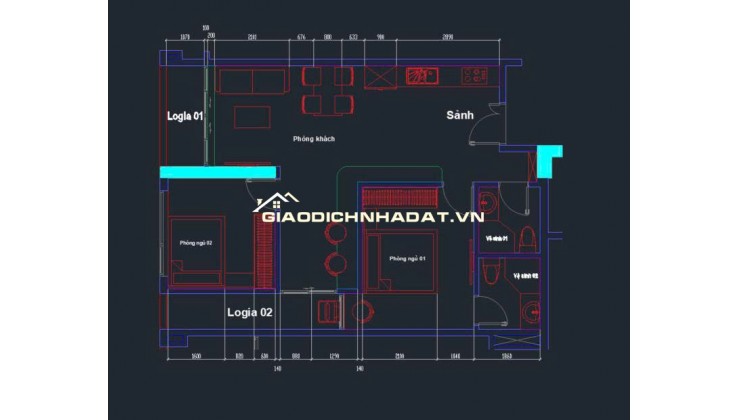 BÁN CĂN HỘ CHUNG CƯ RUBY PARK PHÚC LỢI, 73.3M2 CHỈ 5 TỶ 195 TR. LH:0988011195