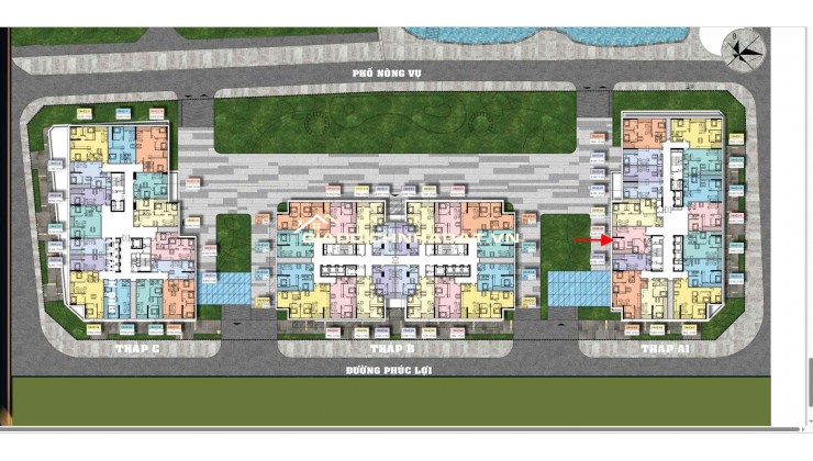 BÁN CĂN HỘ CHUNG CƯ RUBY PARK PHÚC LỢI, 73.3M2 CHỈ 5 TỶ 195 TR. LH:0988011195