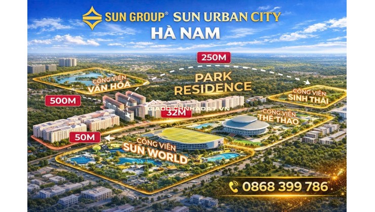Sun Hà Nam- Tâm điểm sống mới, đón sóng phát triển phía Nam Hà Nội
