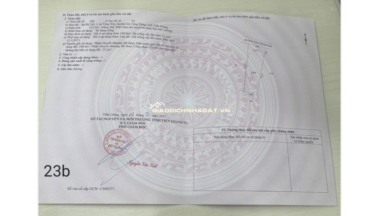 Cần vốn kinh doanh, bán 2 lô đất liền kề thu hồi vốn Bà Lẫy 1