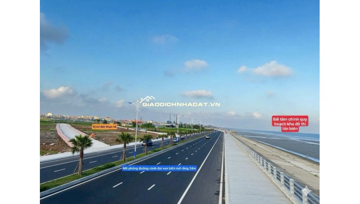ĐẤT NỀN MẶT BIỂN KHU KINH TẾ NINH CƠ