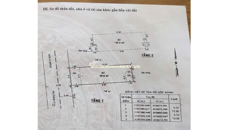 BÁN NHÀ LÒ LU, TRƯỜNG THẠNH, QUẬN 9 DT50M2 SHR CHỈ 4.5 TỶ. LH:0332456604 (NGỌC)