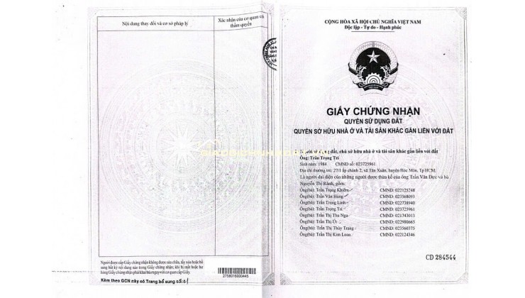 BÁN NHÀ ĐẤT TẠI HÓC MÔN, DT 177M2, SẴN SỔ, CHỈ 3.8 TỶ. LH:0765659378