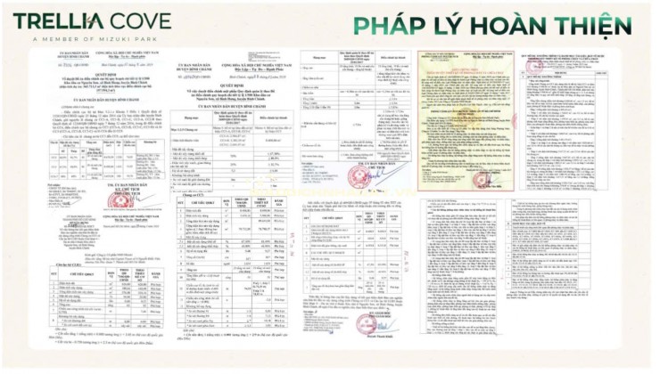 Nhà phố Trellia Cove ven kênh đào