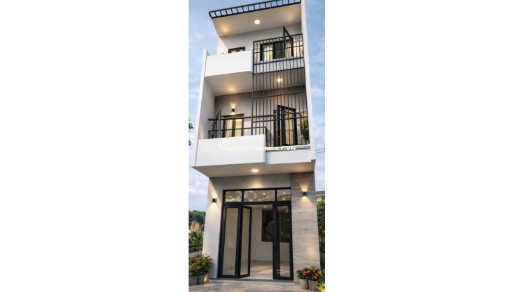 Bán nhà mới xây 3 tầng Long Hòa, thanh toán trước chỉ 900 triệu, nhận nhà ngay.