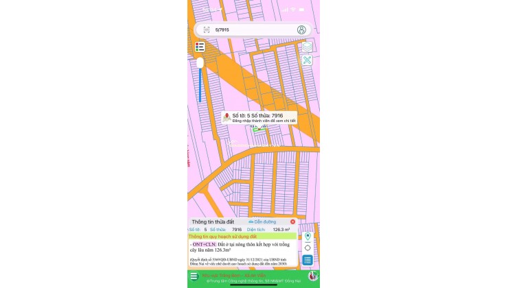 Đất Thổ Cư An Viễn - Trảng Bom - Đồng Nai