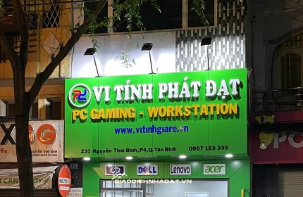 Bán nhà MT 231 Nguyễn Thái Bình, P4 Tân Bình, 1 trệt 1 lửng 2 lầu đúc