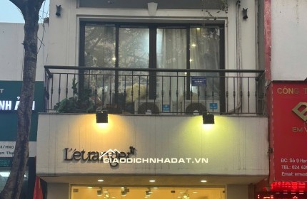 CHÍNH CHỦ CHO THUÊ TẦNG 1 & 2 MẶT PHỐ HÀNG CHUỐI – VỊ TRÍ KINH DOANH ĐẮC ĐỊA TRUNG TÂM HAI BÀ TRƯNG