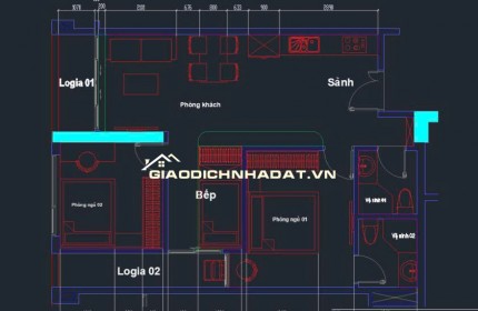 BÁN CĂN HỘ CHUNG CƯ RUBY PARK PHÚC LỢI, 73.3M2 CHỈ 5 TỶ 195 TR. LH:0988011195
