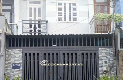 CHO THUÊ NHÀ 80M2, 2PN 1 TRỆT 1 LẦU + NỘI THẤT HẺM RỘNG 6M ĐƯỜNG TL37, KP1, P.THẠNH LỘC, Q.12