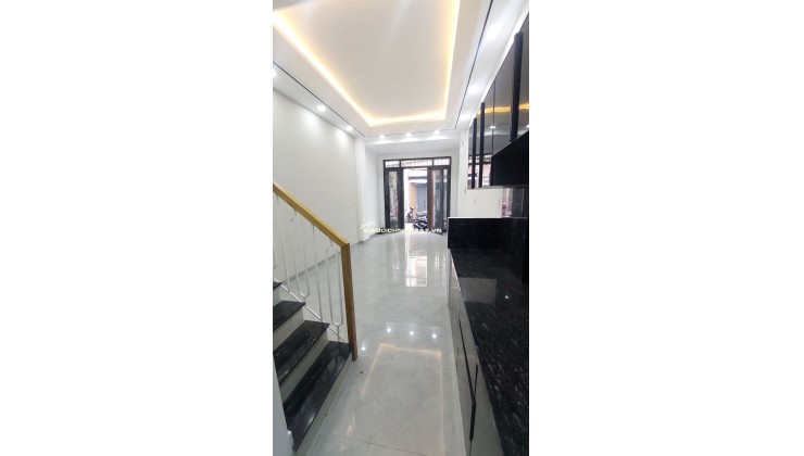 NHÀ ĐẸP HẺM XE HƠI RẠCH ÂU DƯƠNG LÂN – Q8 – 3.3/3.9M x10M – 3 TẦNG – GIÁ 6.8 TỶ