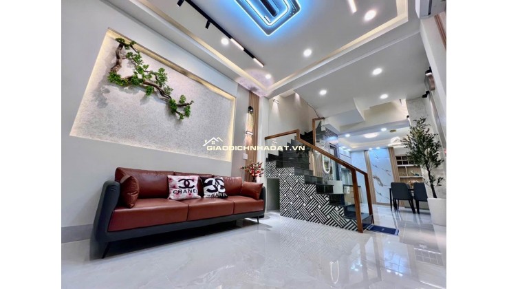 Phạm Văn Hai – Tân Bình | Hẻm 4m xe hơi đỗ cửa – nhà đẹp 4 tầng, nội thất xịn, vị trí sát Phú Nhuận – Quận 10 – Quận 3.