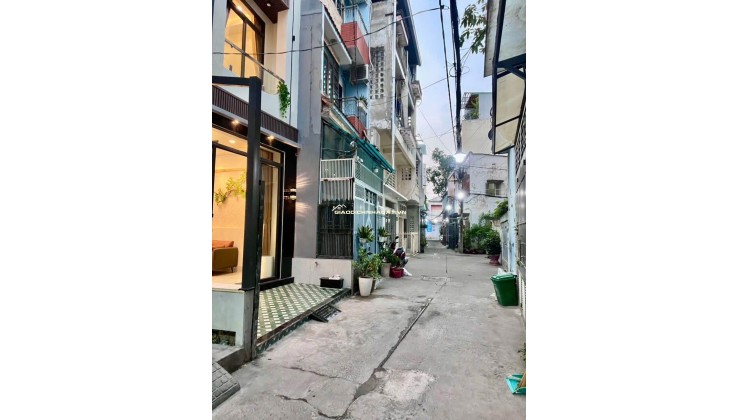 Phạm Văn Hai – Tân Bình | Hẻm 4m xe hơi đỗ cửa – nhà đẹp 4 tầng, nội thất xịn, vị trí sát Phú Nhuận – Quận 10 – Quận 3.