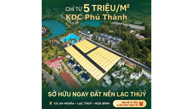 Chỉ Hơn 5 Trieu/ m2 -Sổ Riêng - Công Chứng Ngay - Chỉ  Cách QL21 Chỉ 400M
