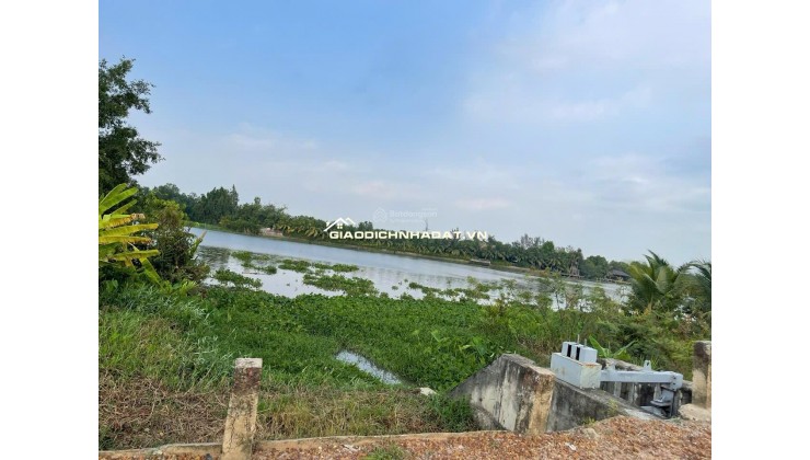 Bán đất MT sông Sài Gòn, tiện làm nhà vườn trang trại trái cây - Đất hàng năm khác DT TC= 45.000m2 -  3tr/m2.