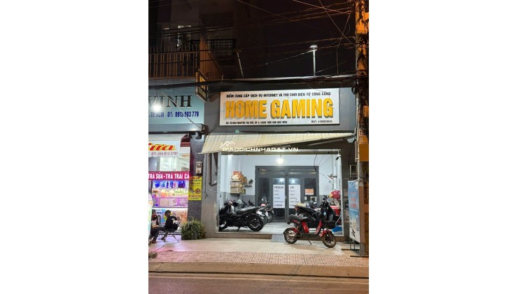 CHO THUÊ NHÀ NGUYÊN CĂN MẶT TIỀN – ĐANG KINH DOANH NET, VỊ TRÍ ĐẸP HÓC MÔN