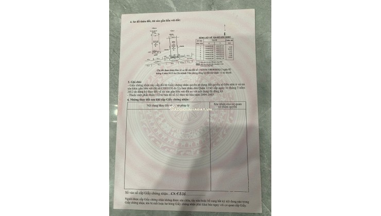 Bán nhà 1 trệt 1 lầu SHR chính chủ An Phú Đông Q12