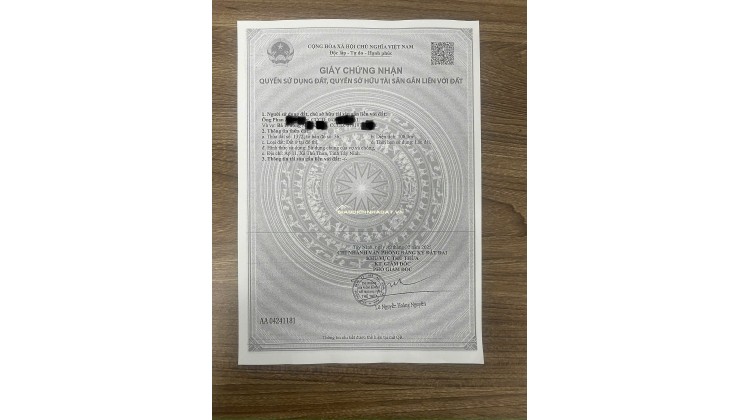 ĐẤT NỀN NGAY TRUNG TÂM HÀNH CHÍNH THỦ THỪA CHỈ HƠN 18TRIỆU/m, SỔ HỒNG RIÊNG TỪNG NỀN