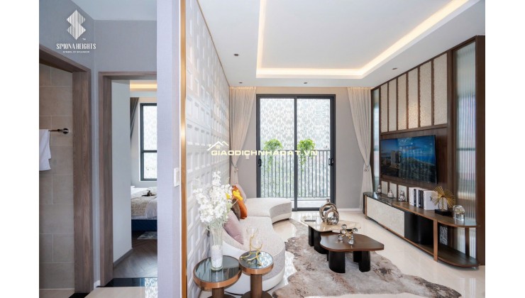 Bán căn 2PN view đẹp Simona Heights – 65m², tiện ích cao cấp, sát biển