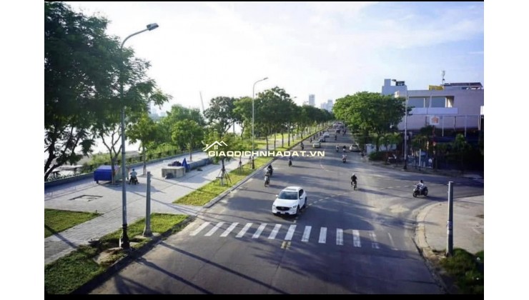 Bán lô góc 2MT đường An Dương Vương và Lê Văn Hưu, trung tâm Mỹ An, Sát sông Hàn cực đẹp