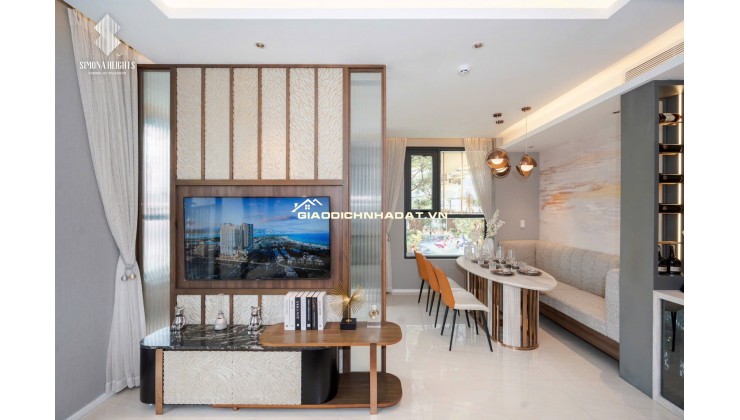 Bán căn 2PN view đẹp Simona Heights – 65m², tiện ích cao cấp, sát biển