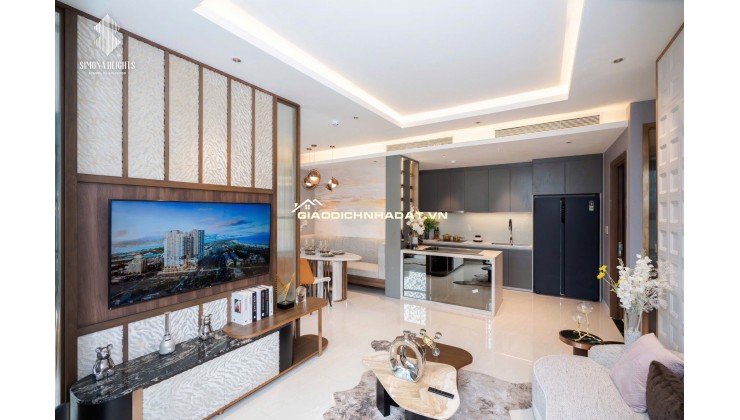 Bán căn 2PN view đẹp Simona Heights – 65m², tiện ích cao cấp, sát biển