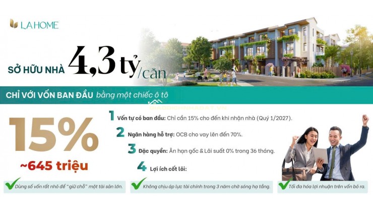 600tr vốn ban đầu sở hữu tài sản dòng tiền - Thời điểm vàng 