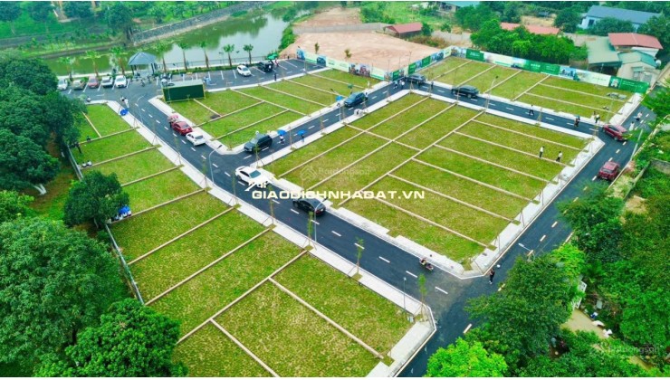  ĐẤT VIEW HỒ HÒA LẠC – 100M² FULL THỔ CƯ – SỔ ĐỎ TRAO TAY