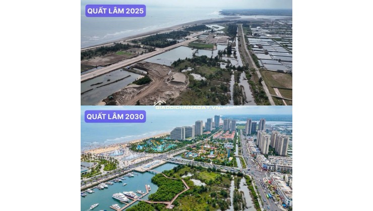 Chính chủ cần thu hồi vốn, muốn bán nhanh lô đất gần quảng trường biển, bãi tắm Quất Lâm, Nam Định