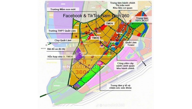 Chính chủ cần thu hồi vốn, muốn bán nhanh lô đất gần quảng trường biển, bãi tắm Quất Lâm, Nam Định