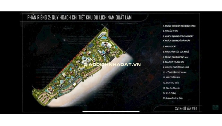 Chính chủ cần thu hồi vốn, muốn bán nhanh lô đất gần quảng trường biển, bãi tắm Quất Lâm, Nam Định