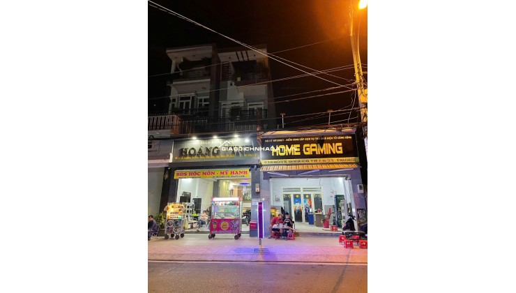 CHO THUÊ NHÀ NGUYÊN CĂN MẶT TIỀN – ĐANG KINH DOANH NET, VỊ TRÍ ĐẸP HÓC MÔN