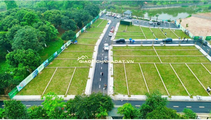  ĐẤT VIEW HỒ HÒA LẠC – 100M² FULL THỔ CƯ – SỔ ĐỎ TRAO TAY