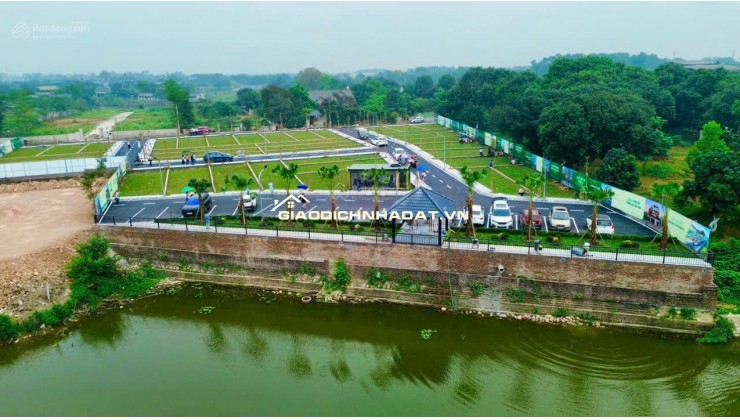  ĐẤT VIEW HỒ HÒA LẠC – 100M² FULL THỔ CƯ – SỔ ĐỎ TRAO TAY