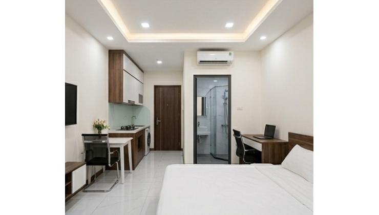 Bán CCMN Nguyễn Thị Định_85m2_7T thang máy_dòng tiền 60tr/th_sát hồ điều hòa