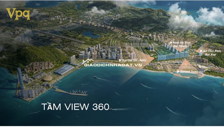 BÁN CĂN HỘ 3,2 TỶ GIÁ MỀM - VIEW BIỂN TRỰC DIỆN TẠI THE SUNSET PHÚ QUỐC