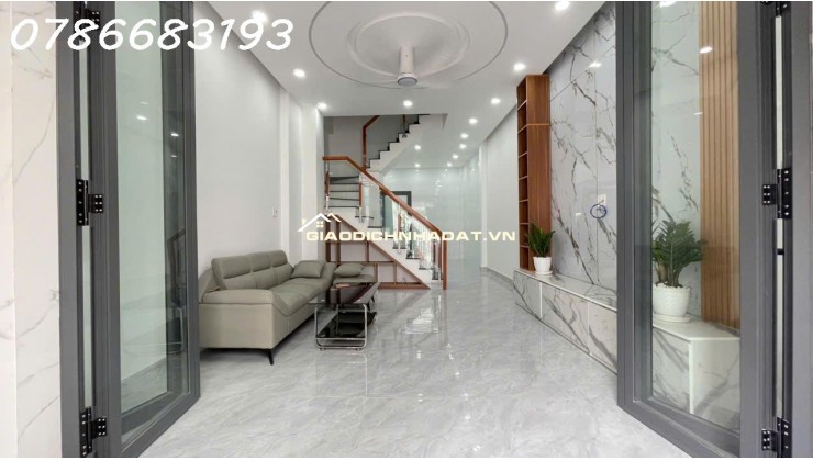 NHÀ ĐẸP ĐẶNG CHẤT QUẬN 8  HẺM THÔNG 5M,  4PN - 3 TẦNG  SỔ RIÊNG GIÁ 7.99 TỶ