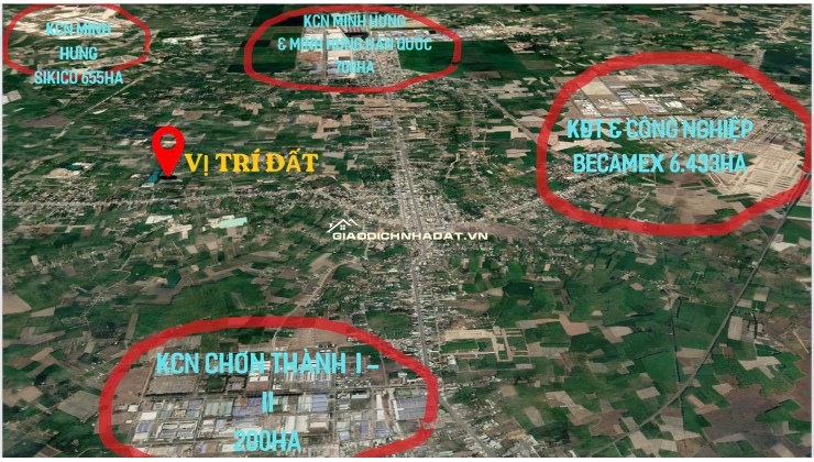 Đất đẹp xây nhà xung quanh đầy đủ tiện ích ngay trung tâm Chơn Thành