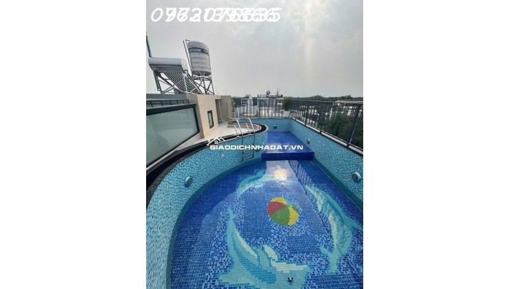 HIẾM ! HƠN 9 TỶ- NHÀ PHỐ CAO CẤP CÓ HỒ BƠI- THANG MÁY- NGANG 7 x 14- GẦN TRƯỜNG QUỐC TẾ AISVN.