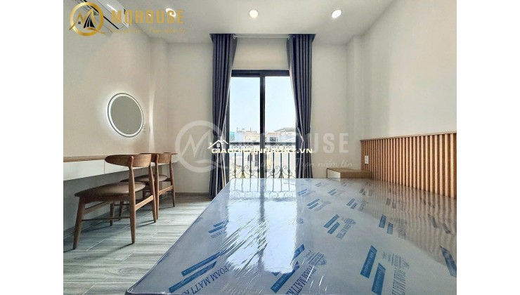 CHO THUÊ CĂN HỘ DỊCH VỤ MINI 199/57 LÊ QUANG ĐỊNH, 30M2 CHỈ 8TR/TH. LH:0346614990.