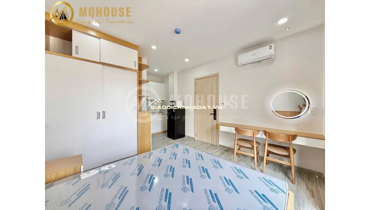 CHO THUÊ CĂN HỘ DỊCH VỤ MINI 199/57 LÊ QUANG ĐỊNH, 30M2 CHỈ 8TR/TH. LH:0346614990.