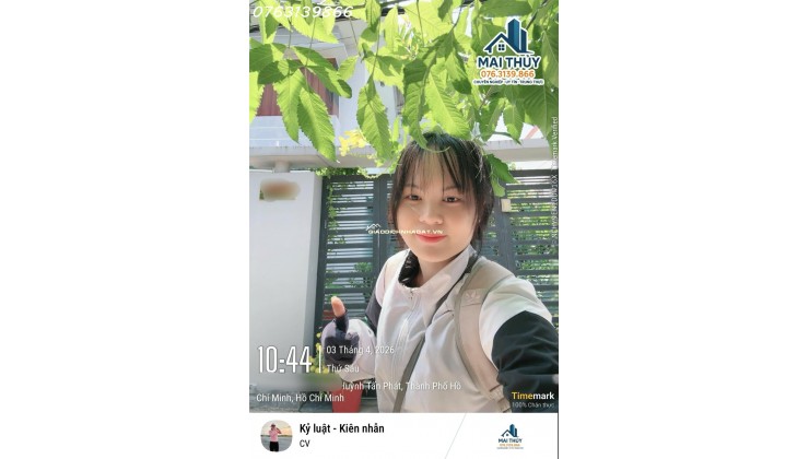 GIÁ 5.x TỶ- HUỲNH TẤN PHÁT- NHÀ MỚI 3 TẦNG- DT 9 x 14- 4 PN, 5 WC- SHR- HOÀN CÔNG- KDC HIỆN HỮU.